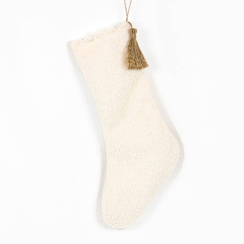 Fuzzy Oatmeal Stocking