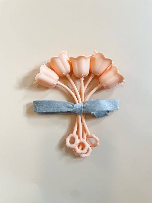 Flower Tumbler Straw Topper Drink Cover