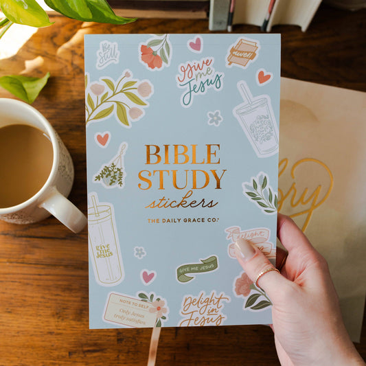 Give Me Jesus Bible Study Stickers