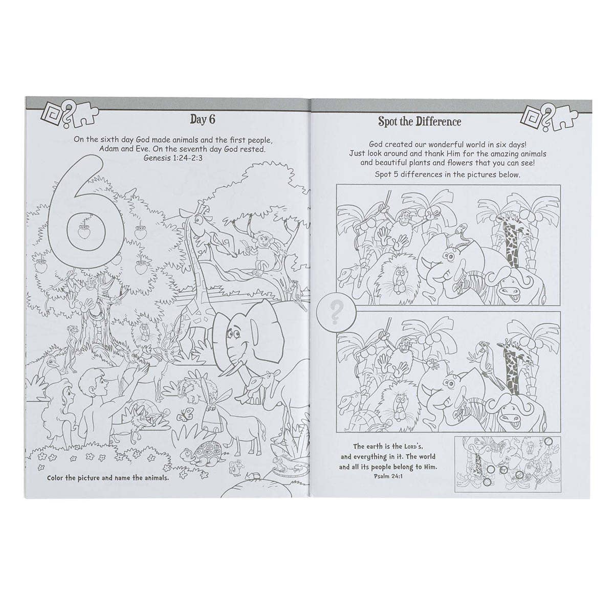 Kids Bible Story Activity
