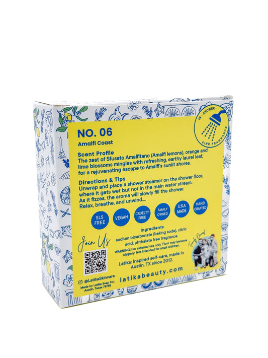 Amalfi Coast Shower Steamers