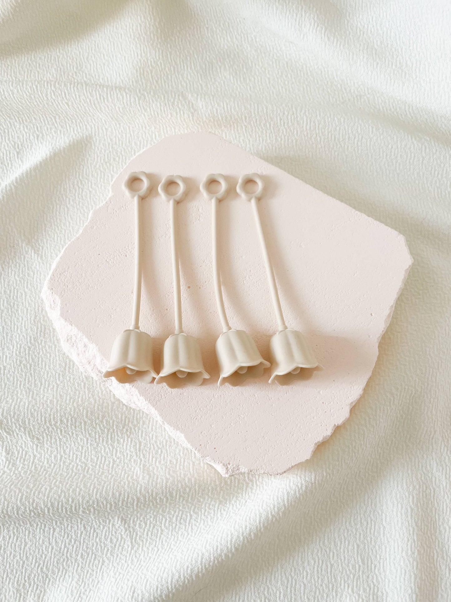 Flower Tumbler Straw Topper Drink Cover