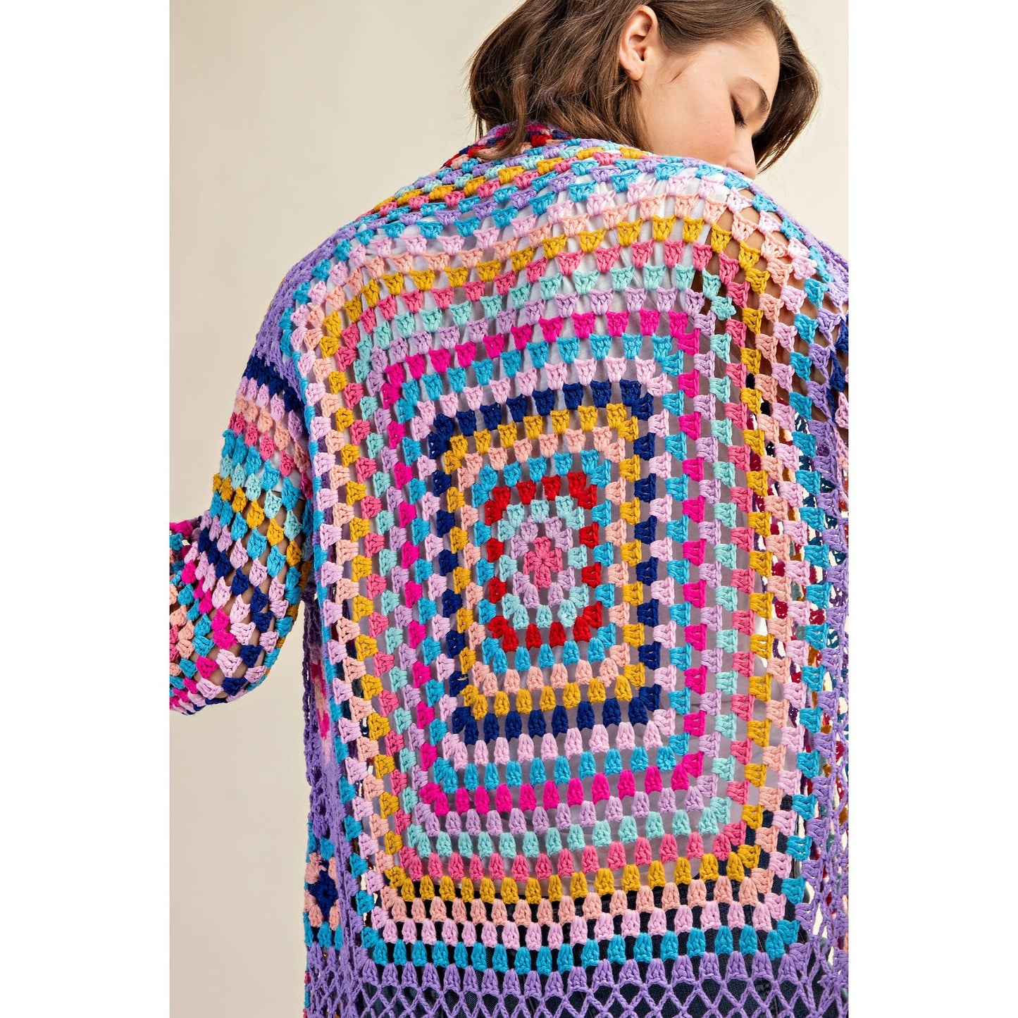 Crochet Fringe Cardigan