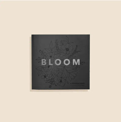 Bloom Floral Coloring Book