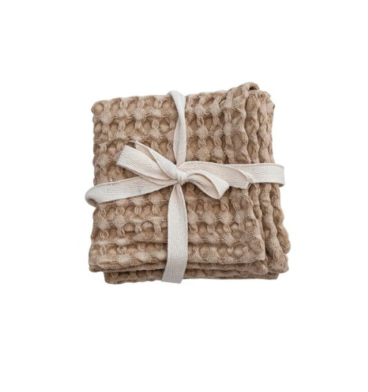 Waffle Dish Cloth Sets