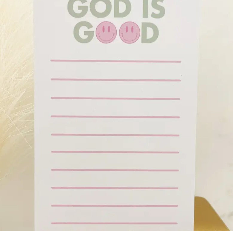 God is Good Notepad