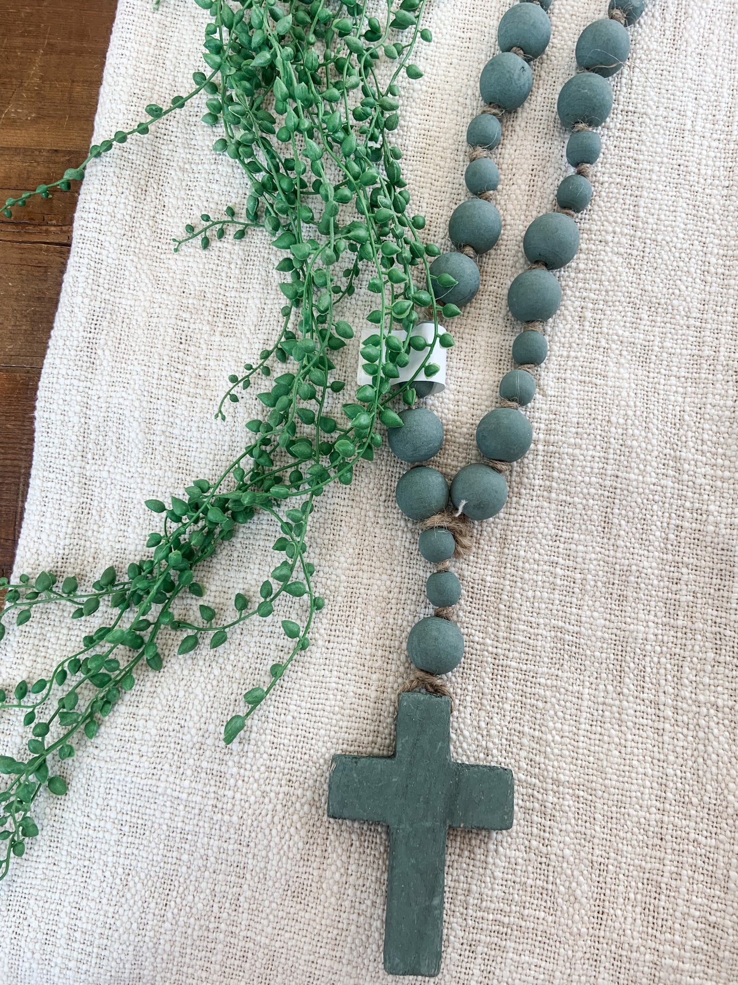 Cross Bead Garland