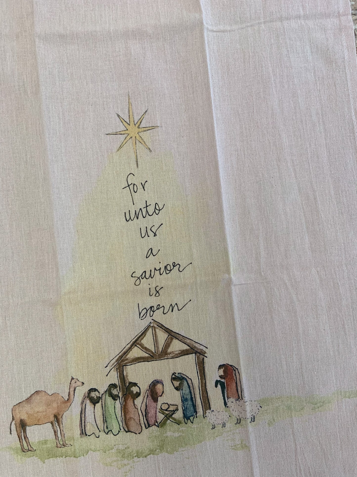 Chambray Christmas Tea Towels