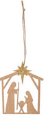 Laser Cut Nativity Ornaments