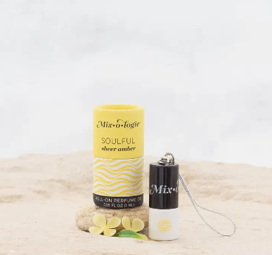 Keychain Mini Roll-On Perfume