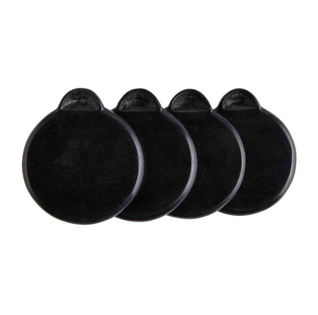Black Coasters Set