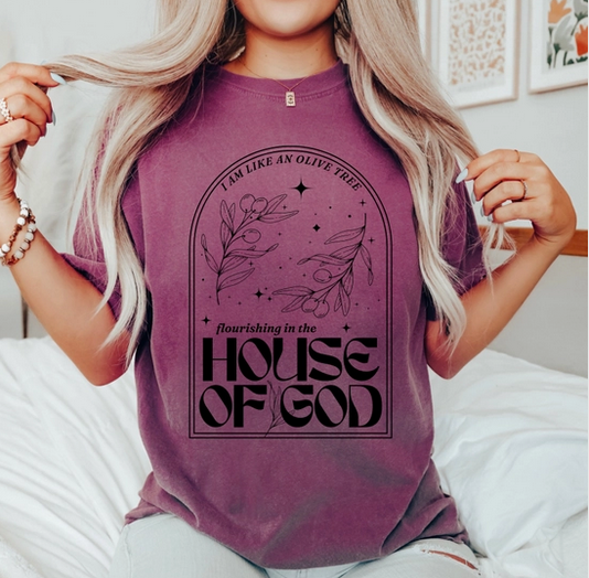 House of God Garment Dyed Tee