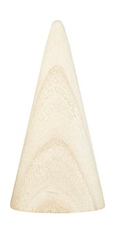 Mini Wood Cone Trees