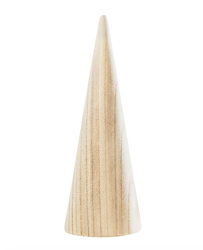 Natural Wood Cone Trees