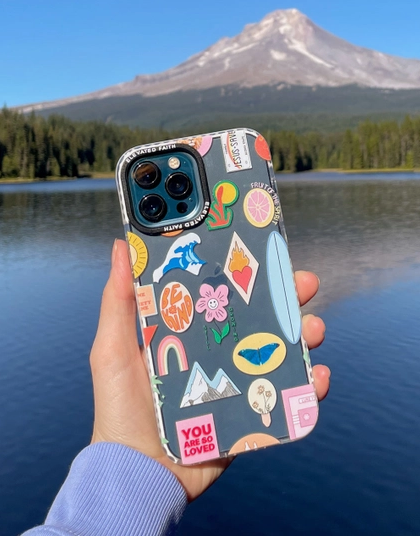 Sticker Collage X Ashlee Bock iPhone 14 Case