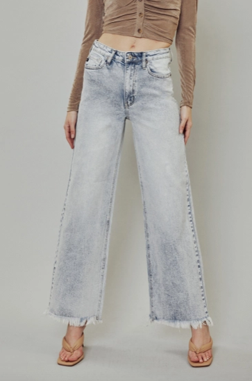 High Rise Wide Pants