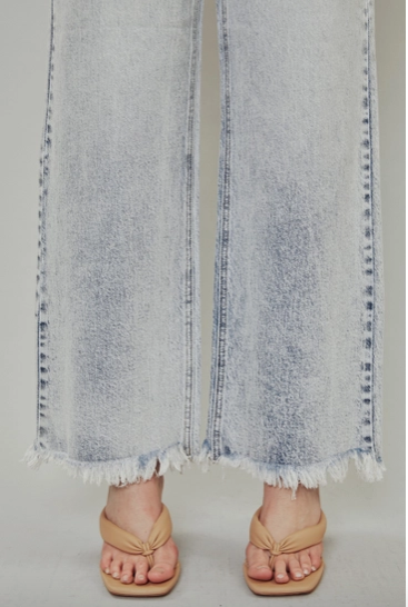 High Rise Wide Pants