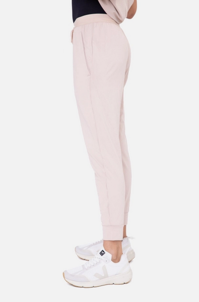 Active Joggers with Textured Interior