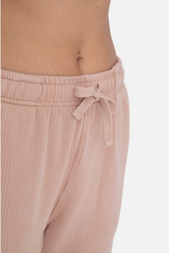 Mineral-Washed Billow Cuffed Joggers