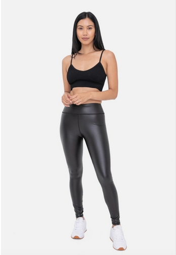 Vegan Leather Leggings