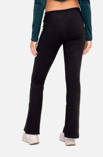 Brushed Ribbed Flare Leggings
