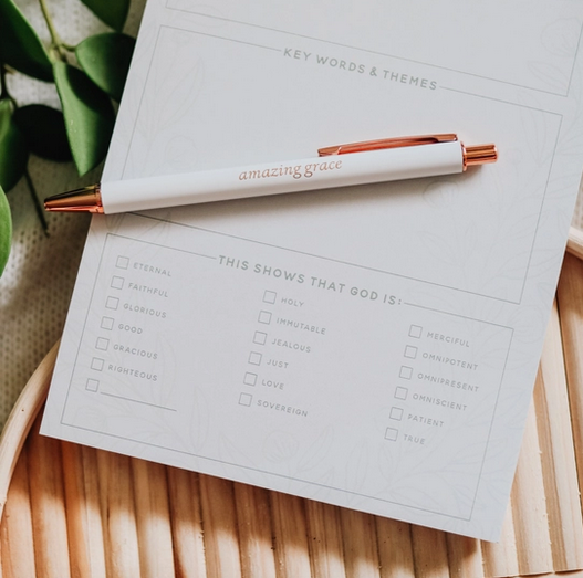 Scripture Passage Prompt Notepad