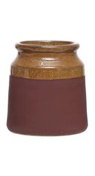 Stoneware Match Holder with Stricker
