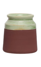 Stoneware Match Holder with Stricker