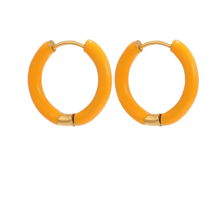 Enamel Hoop Collection