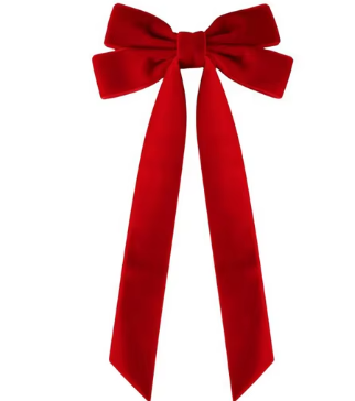 Velvet Bow Clip Collection