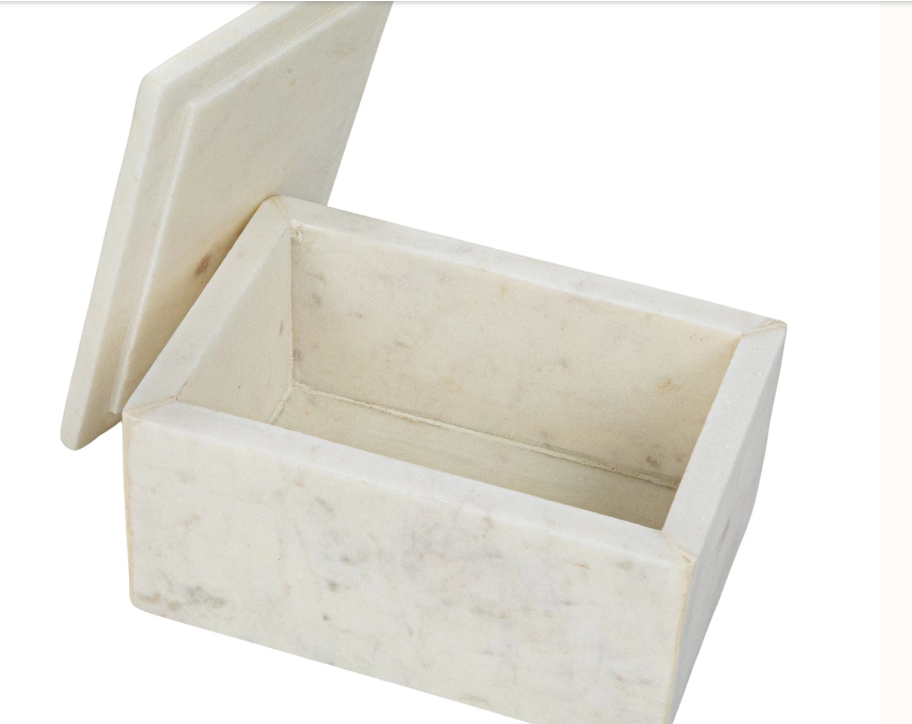 Marble Lidded Box