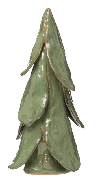 Handmade Stoneware Mint Tree