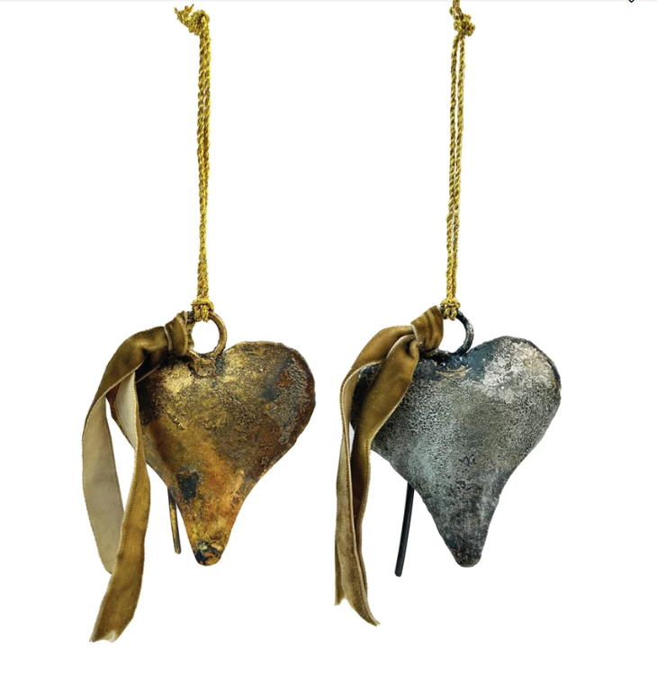 Heart Bell Ornament