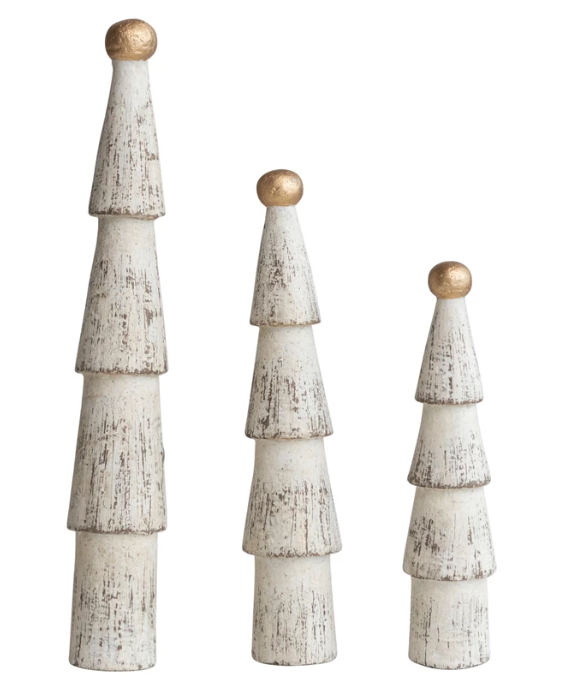 Cream Mango Wood Trees