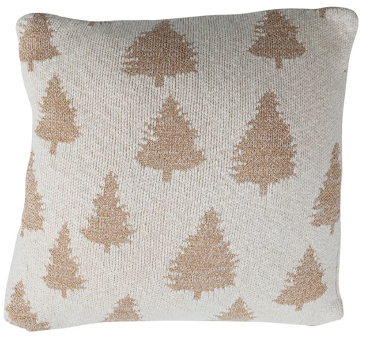 Gold Tree Pillow