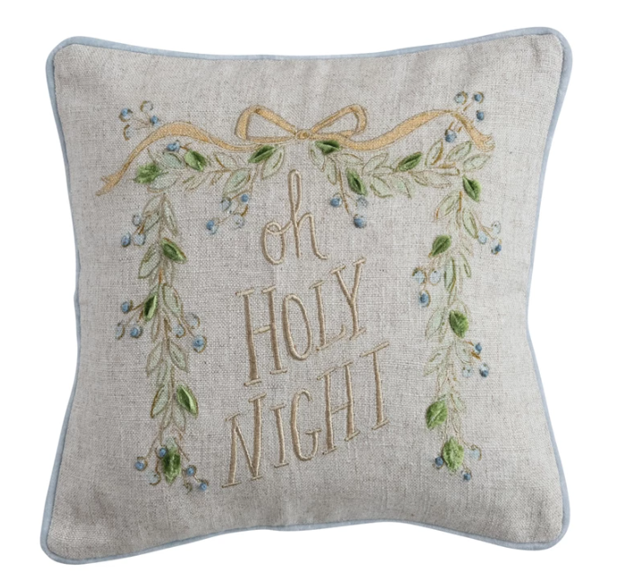 Oh Holy Night Pillow