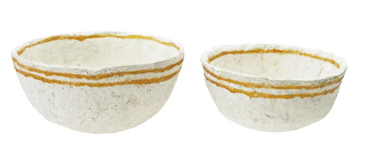 Paper Mache Bowls