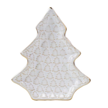 Stoneware Tree Plate