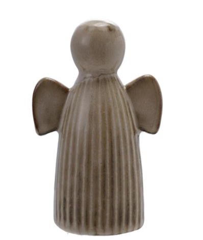 Stoneware Fluted Angel