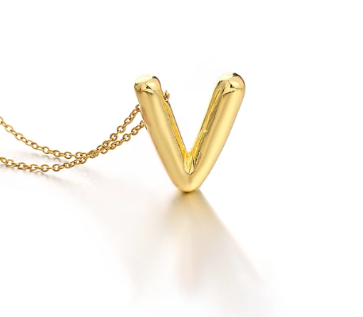 Bubble Initial Necklaces