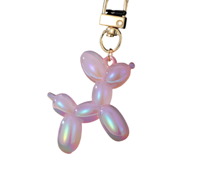 Balloon Dog Keychain