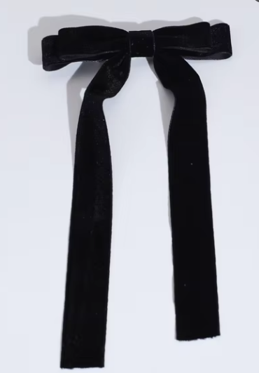 Velvet Bow Clip Collection