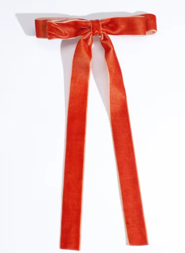 Velvet Bow Clip Collection