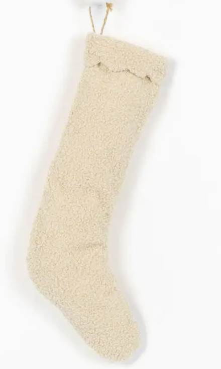 Cotton Christmas Stocking