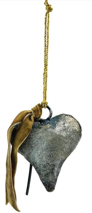 Heart Bell Ornament