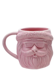 Stoneware Santa Head Mug