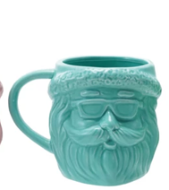 Stoneware Santa Head Mug