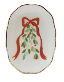 Scalloped Christmas Dish