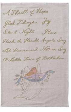 Linen Printed Tea Towel