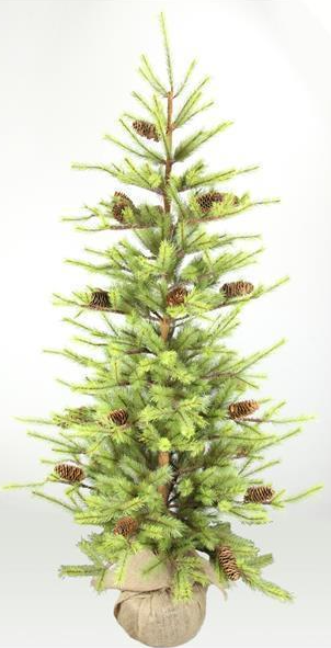 Green & Natural Pinecone Tree